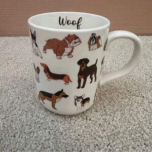 White Ceramic Dog Mug‎ Works for All Kinds of Dog Lovers Remember your Favorite